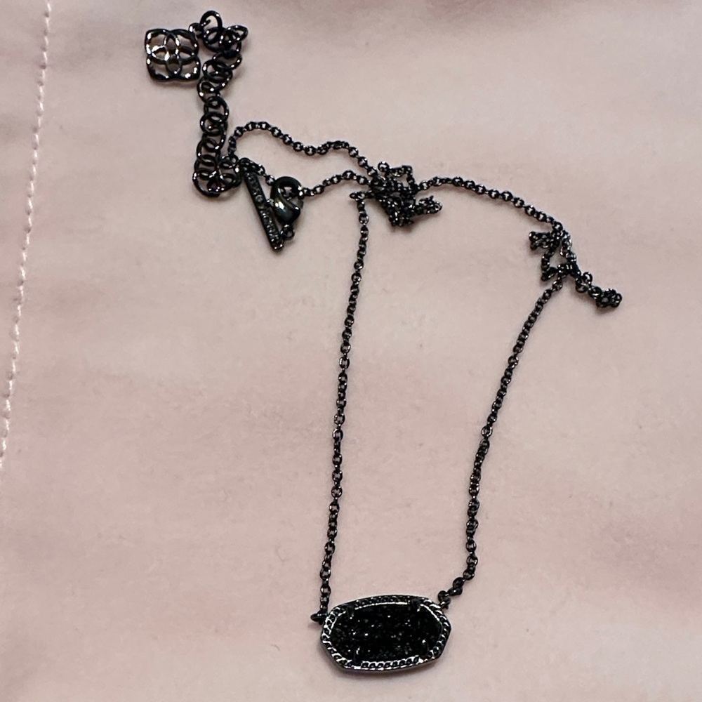 Kendra Scott Midnight Black Necklace